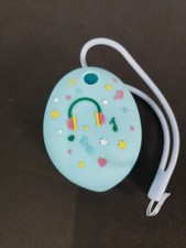 Blue Silicone Case Cover and Laynard for Tamagotchi Pix Pet Game