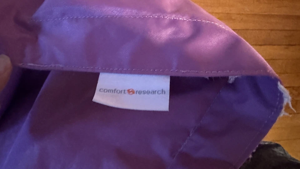 BOLSO DE FRIJOLES FATBOY ORIGINAL DELGADO PARA EXTERIORES COLOR PÚRPURA Ligero Duradero Foto 4 de 4