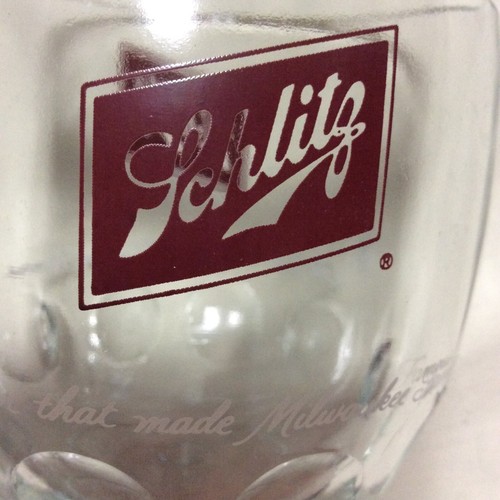 Schlitz Beer Glass ● Stemware ● Vintage - Picture 3 of 8