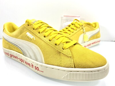 PUMA SUEDE TRIPLEX HARIBO GUMMY BEAR GOLDBEAR MIMOSA YELLOW 382560