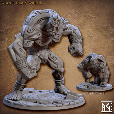 Riesen Tongolem kniend - Artisan Guild Fantasy Dungeons and Dragons
