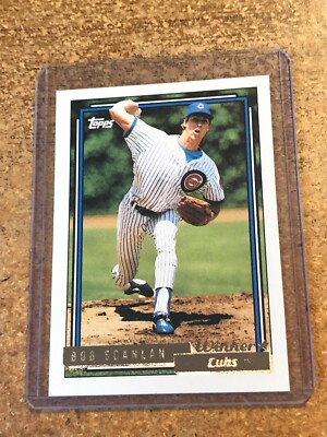 1992 Topps Gold Winner Baseball # 274 Bob Scanlan RC