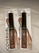 Covergirl Clean Invisible Liquid Concealer, 123 Warm Nude - 2 Pack 
