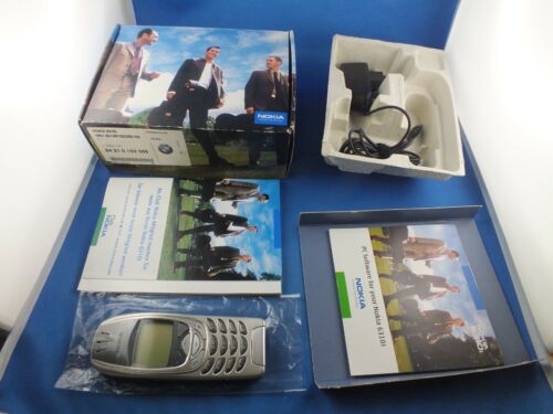 Original BMW Nokia 6310 i 6310i Silber Autotelefon Kit 84210153355 Phone Silver - Bild 1 von 12