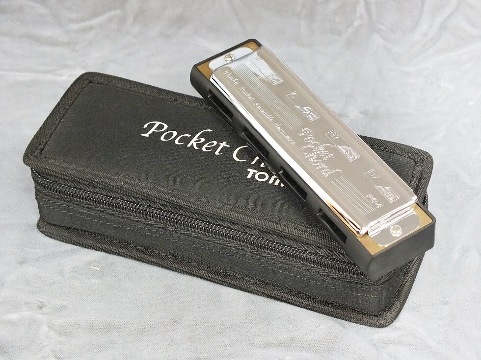 Tombo Pocket Chord Harmonica 8 Chord Ensemble made in Japan