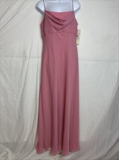 Michael Angelo Designer Pink Princess Prom Wedding Dress size 10