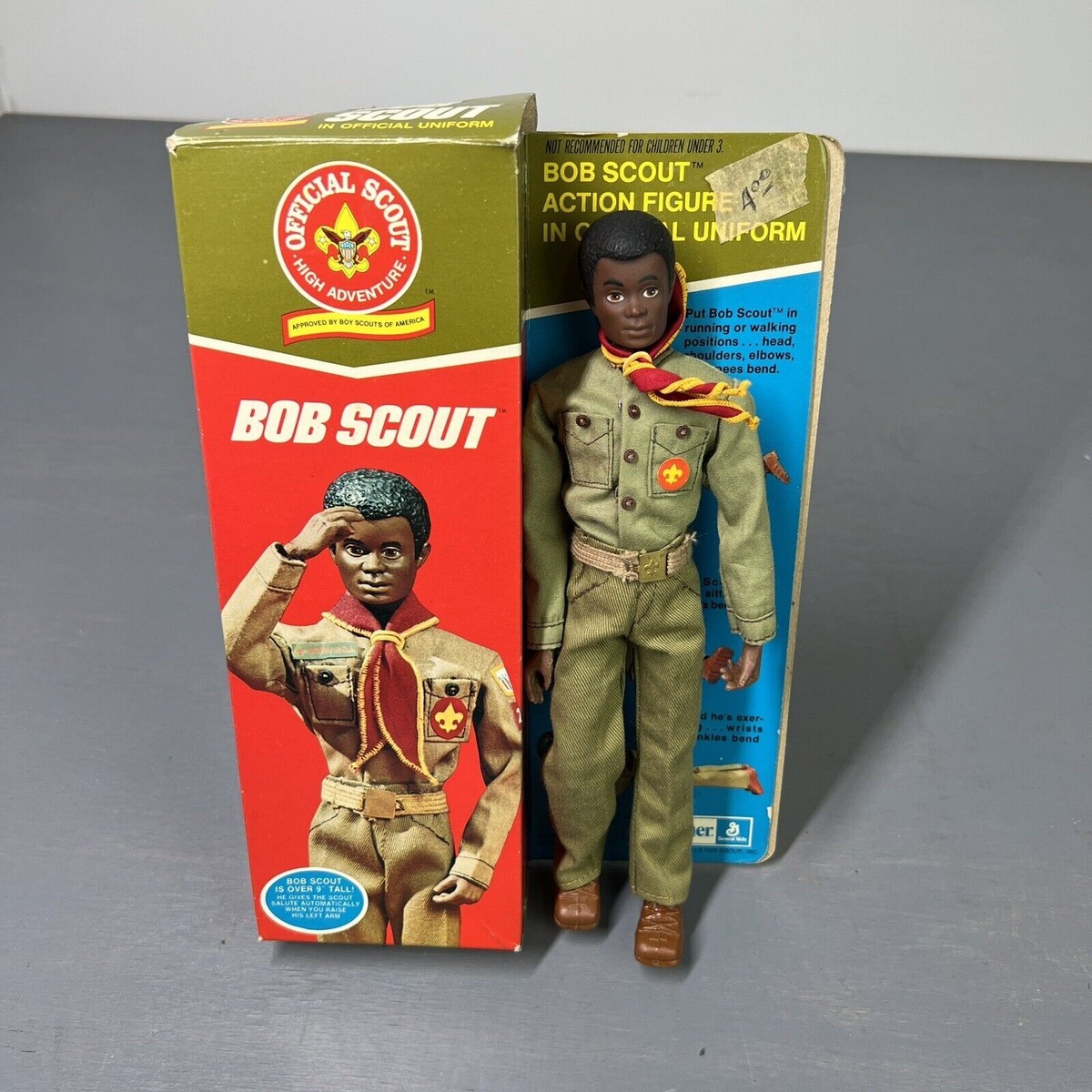 Vintage 1974 Bob Scout Boy Doll Kenner Brand New In Box RARE