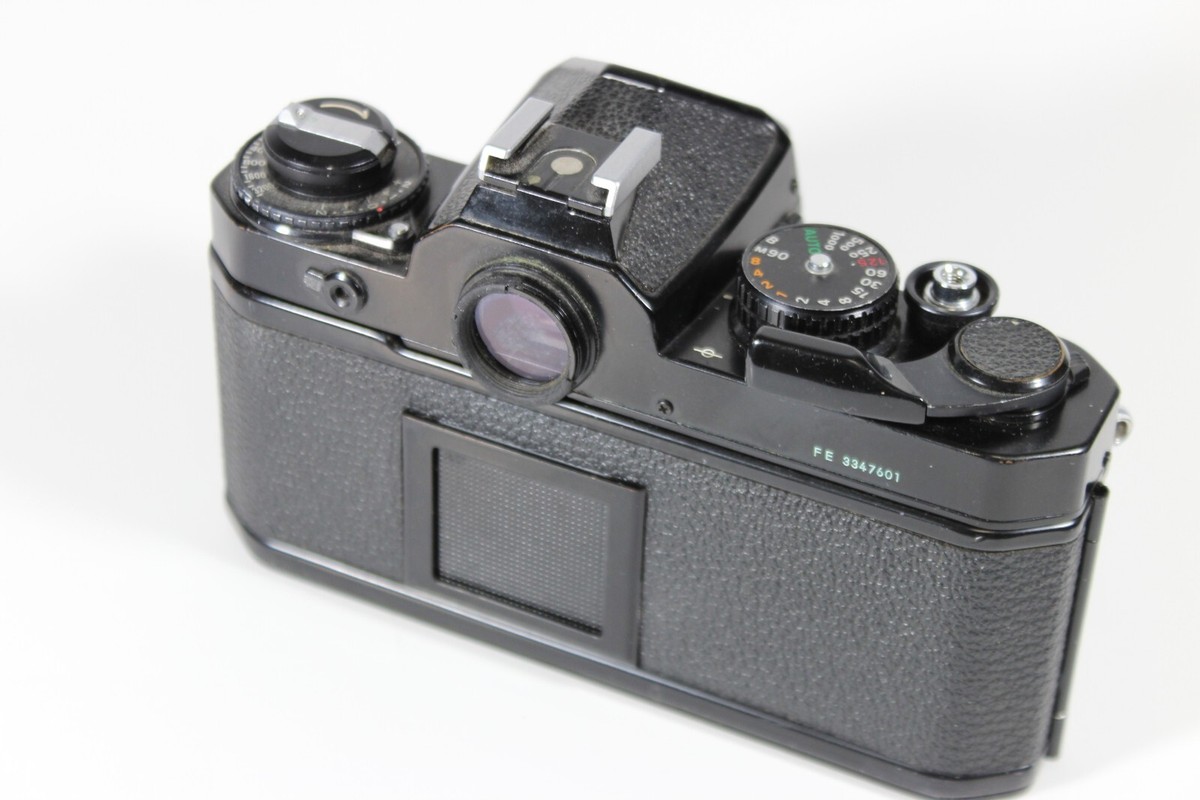 Nikon FE SLR Film Camera Body Black #085 | eBay