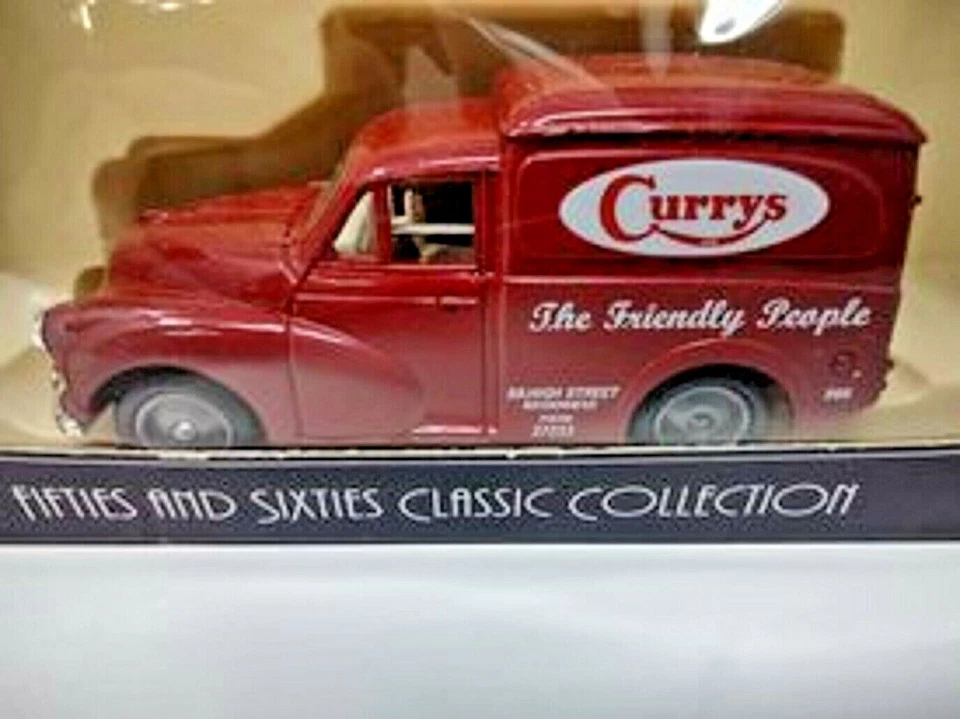 Days Gone Vanguards #69001 1960 Morris Minor Van Curry's Diecast Made In England - Image 2 of 4