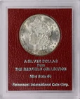 1881-S Morgan Silver Dollar Redfield Collection MS Red Paramount Holder Toned