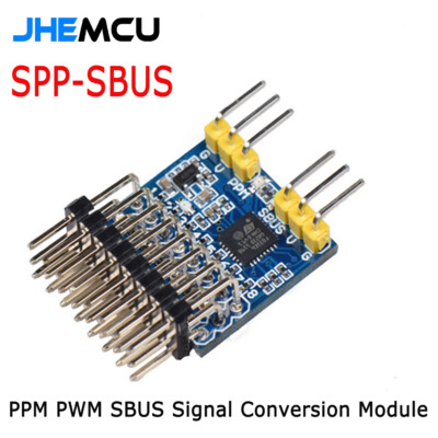 JHEMCU 8CH PWM PPM SBUS Converter Module 3.3-20V For RC FPV Aircraft Drone