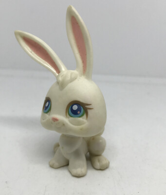 Hasbro Littlest Pet Shop White BUNNY RABBIT #3 Authentic Rabbit