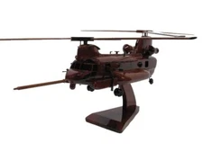 MH-47 MH-47E MH-47G 160th Night Stalkers Soar Chinook Helicopter Wood Model New