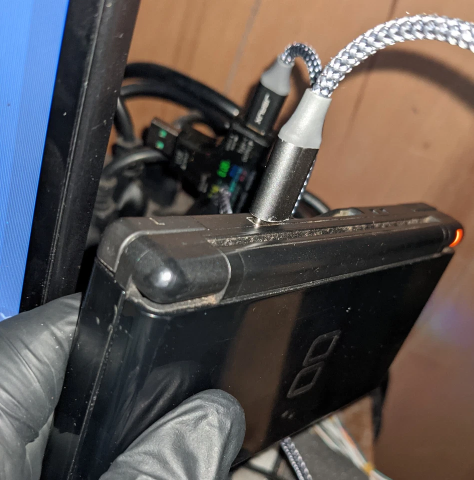 Nintendo DS Lite USB-C Replacement charge port w/ Jig+Bezel -USBC diy kit V2 - Image 4 of 4