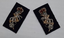 REME Collar Badges Mess Dress Kit Hand Embroidered British Army Old Pattern