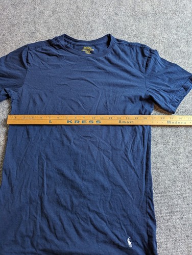 Polo Ralph Lauren Men's Medium  T-Shirt Classic Fit Embroidered Logo Blue  - Picture 6 of 9