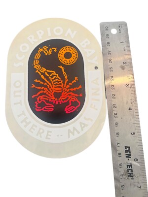 Vtg 1980 s Scorpion Bay Out There-Mas Fina Life s A Beach Surfing USA