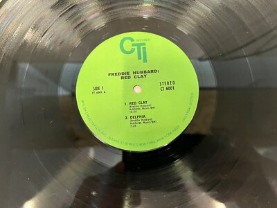 Freddie Hubbard Red Clay 1970 CTI CT6001 Hard Bop Jazz Vinyl