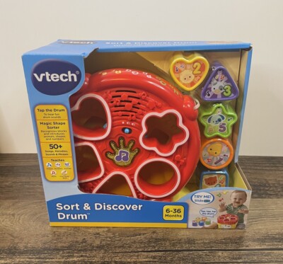 VTech Sort & Discover Drum Musical Magic Shape Sorter Education Learning