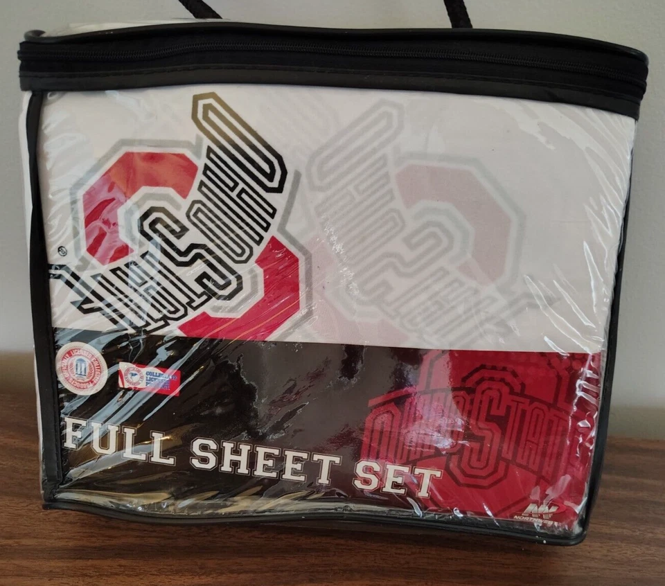 NCAA 官方授权俄亥俄州七叶树床单套装 — 第 3/3 张图片