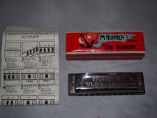 M. HOHNER "Old Standby" No.34b W/Box