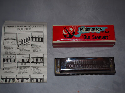 M. HOHNER ''Old Standby''  No.34b W/Box