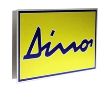 Ferrari Dino Emblem Metal Sign