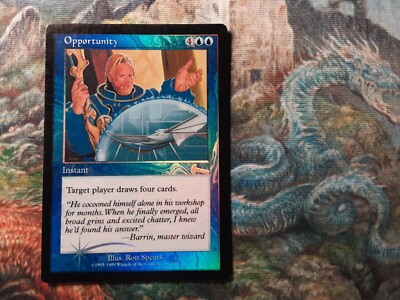 Opportunity Urza's Legacy Foil  F LP  B MP+  see pics