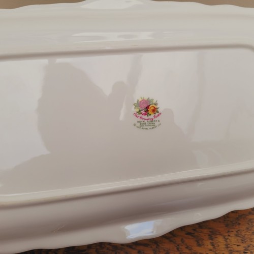 Royal Albert Old Country Roses Sandwich Plate Oblong Serving Tray - Picture 5 of 5