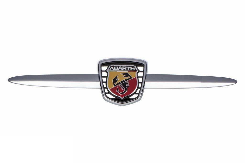 OEM FIAT GENUINE FRONT BUMPER ABARTH GRILLE EMBLEM BADGE 12-17