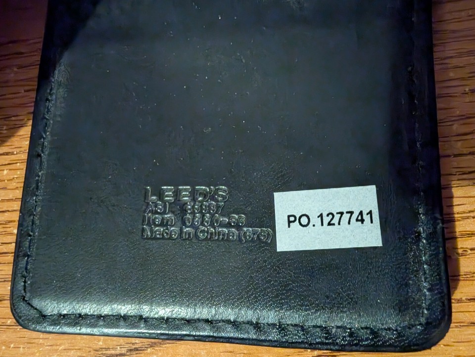 Rare Leeds Promotional Glock Notepad Holder W Pen eBay