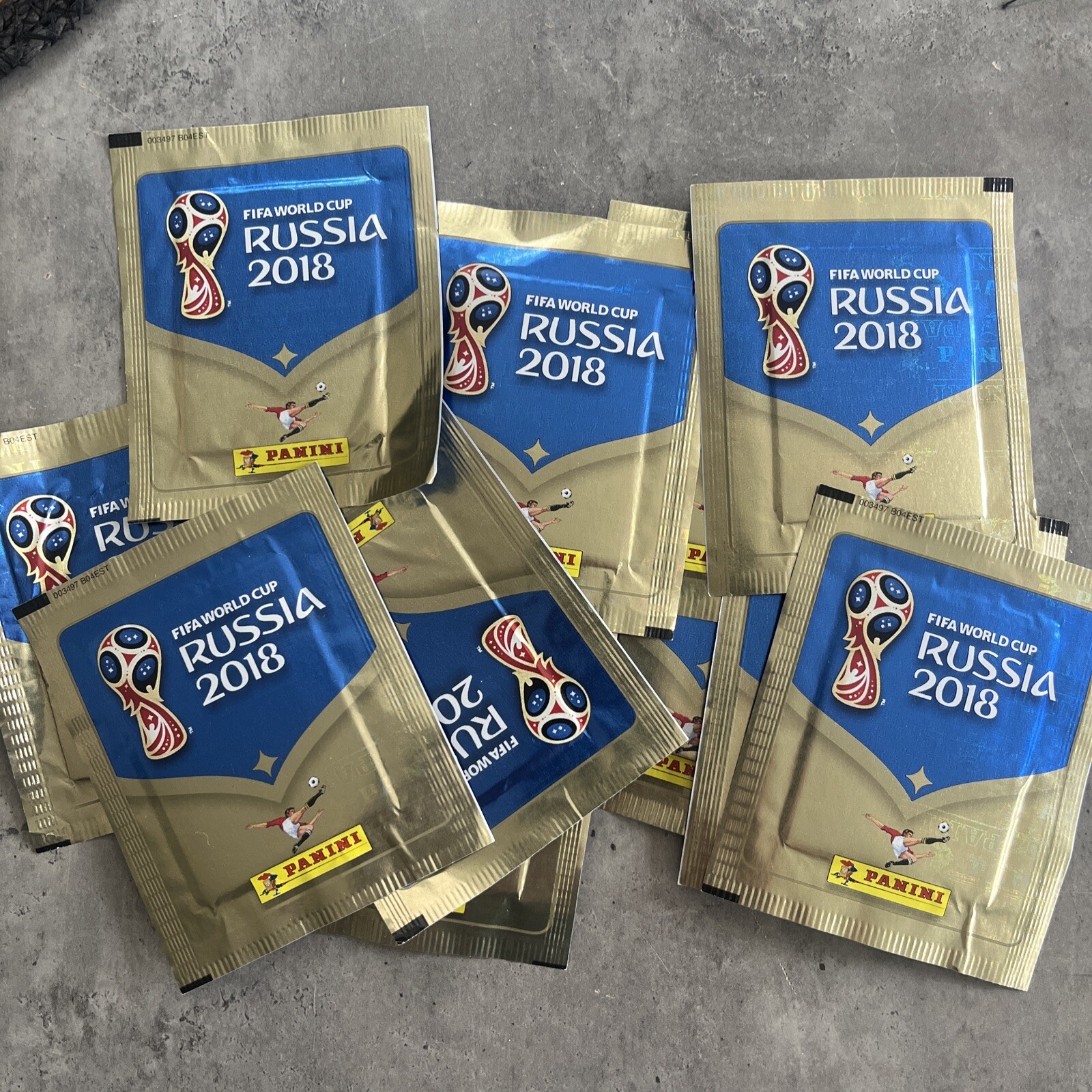 panini fifa world cup russia 2018 stickers (unopened) 100x eBay