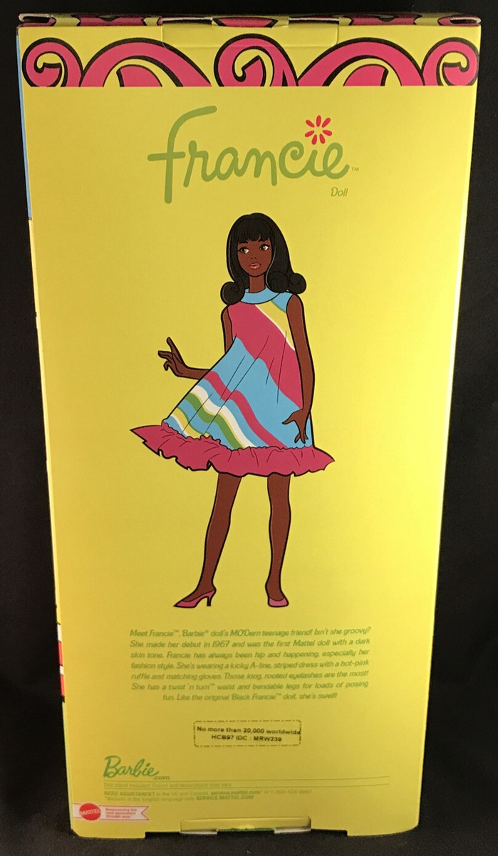 Francie & Her Mod World of Fashion バービー Hip, happening, and totally mod! 🎀 The Signature #Barbie