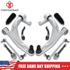 Control Arms Ball Joint Sway Bar Link Suspension Kit Set 10pc For 2009-15 Pilot