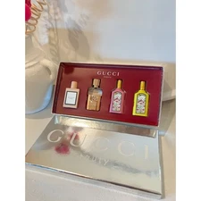 Gucci Women's Mini Perfume Coffret Set Splash Mini Gift Set 5 ml/0.16 oz ea NEW