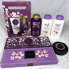 Maja Plum Blossom Perfumed Soap Hand Cream Fragrance Mist Talcum Powder Lot NEW