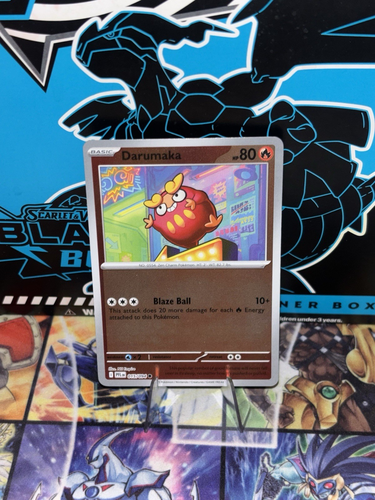 Darumaka 015/094 Me02: Phantasmal Flames Reverse Holo