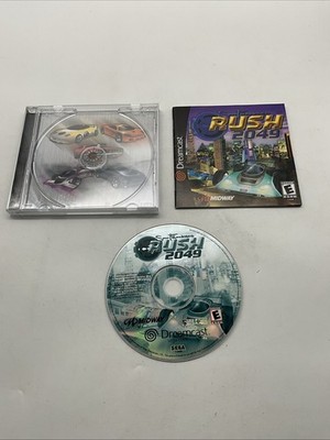 Complete San Francisco Rush 2049 Sega Dreamcast CIB W/ Reg Card.