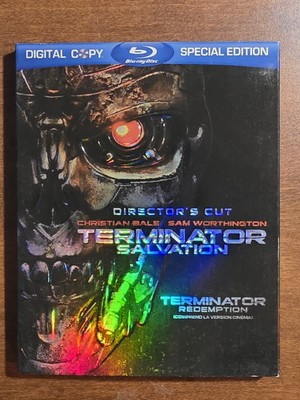 Terminator Salvation (Blu-ray/Digital DVD, 2009, 3-Disc Set, W/Slipcover)