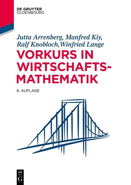 Vorkurs In Wirtschaftsmathematik | Jutta Arrenberg (U. A.) | Taschenbuch | Viii-image