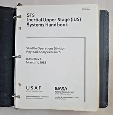1988 NASA/USAF Shuttle Inertial Upper Stage System Handbook ~ 50+ Schematics