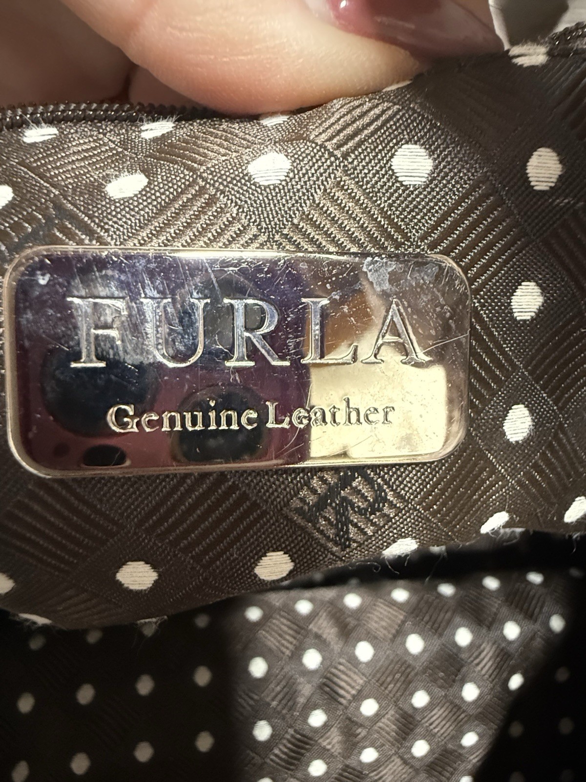 Furla Beige Python Embossed Leather Hobo Shoulder… - image 14