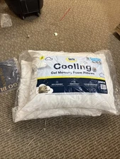 Serta Gel Memory Foam Cluster Pillows, Set of 2