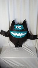 Naugahyde Nauga Monster Choc Brown Teal Stuff...