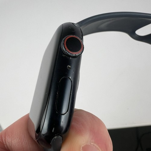 Apple Watch Series 7 45mm Aluminum Case Midnight Sport Band Has Some Wear LOOK - Zdjęcie 9 z 11