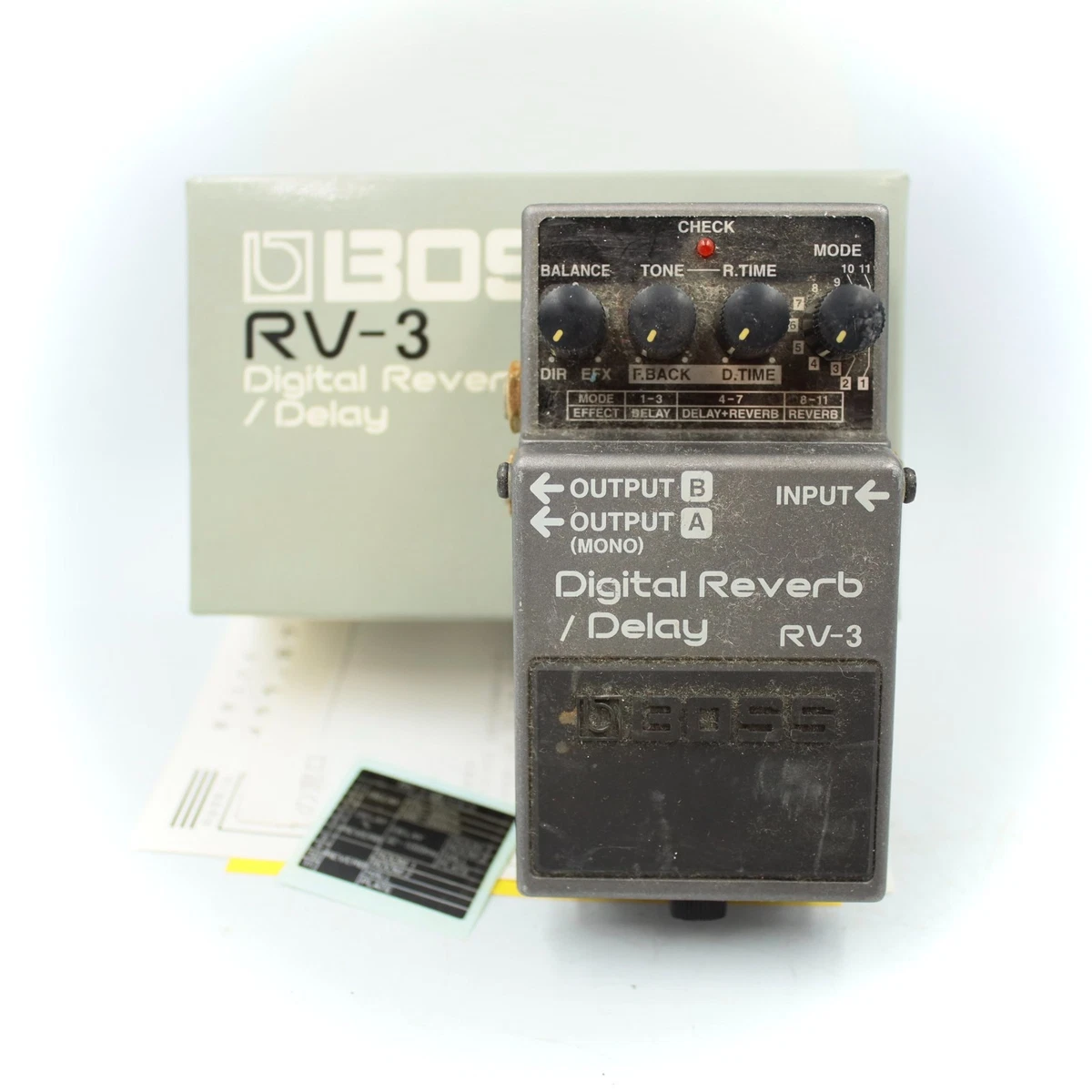 Preços baixos em Guitarra Boss RV 3 Pedais de Delay, Eco e