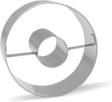 3.1 Inch Doughnut Cutter - Stainless Steel