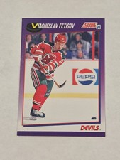 1991-92 Score American #184 Viacheslav Fetisov New Jersey Devils