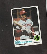 1973 Topps  MLB  # 554 Dave Concepcion