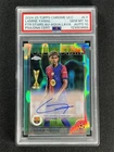 2024-25 Topps Chrome Lamine Yamal Future Stars Teal Lava Auto /199 PSA 10/10